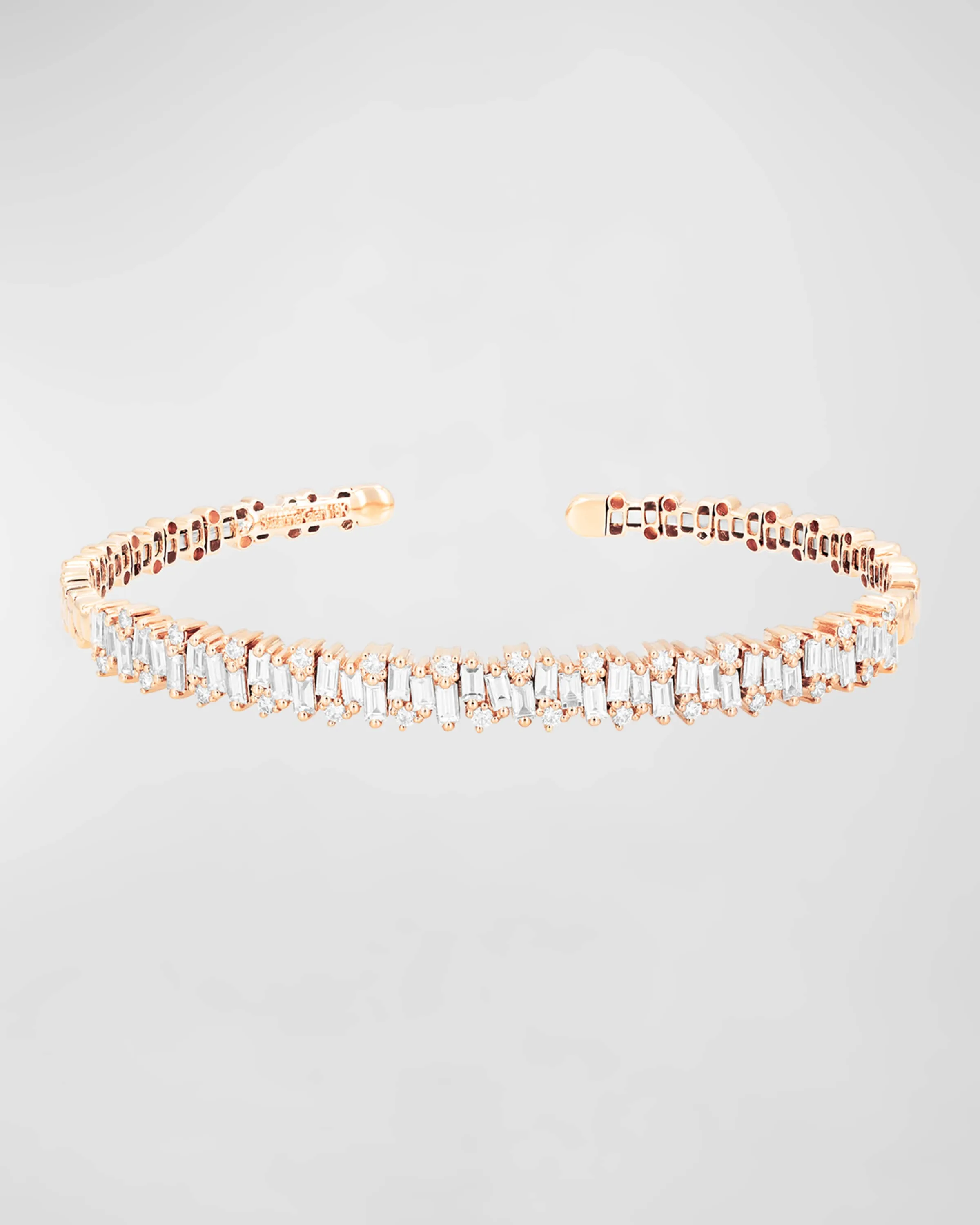 18k Diamond Shimmer Bangle