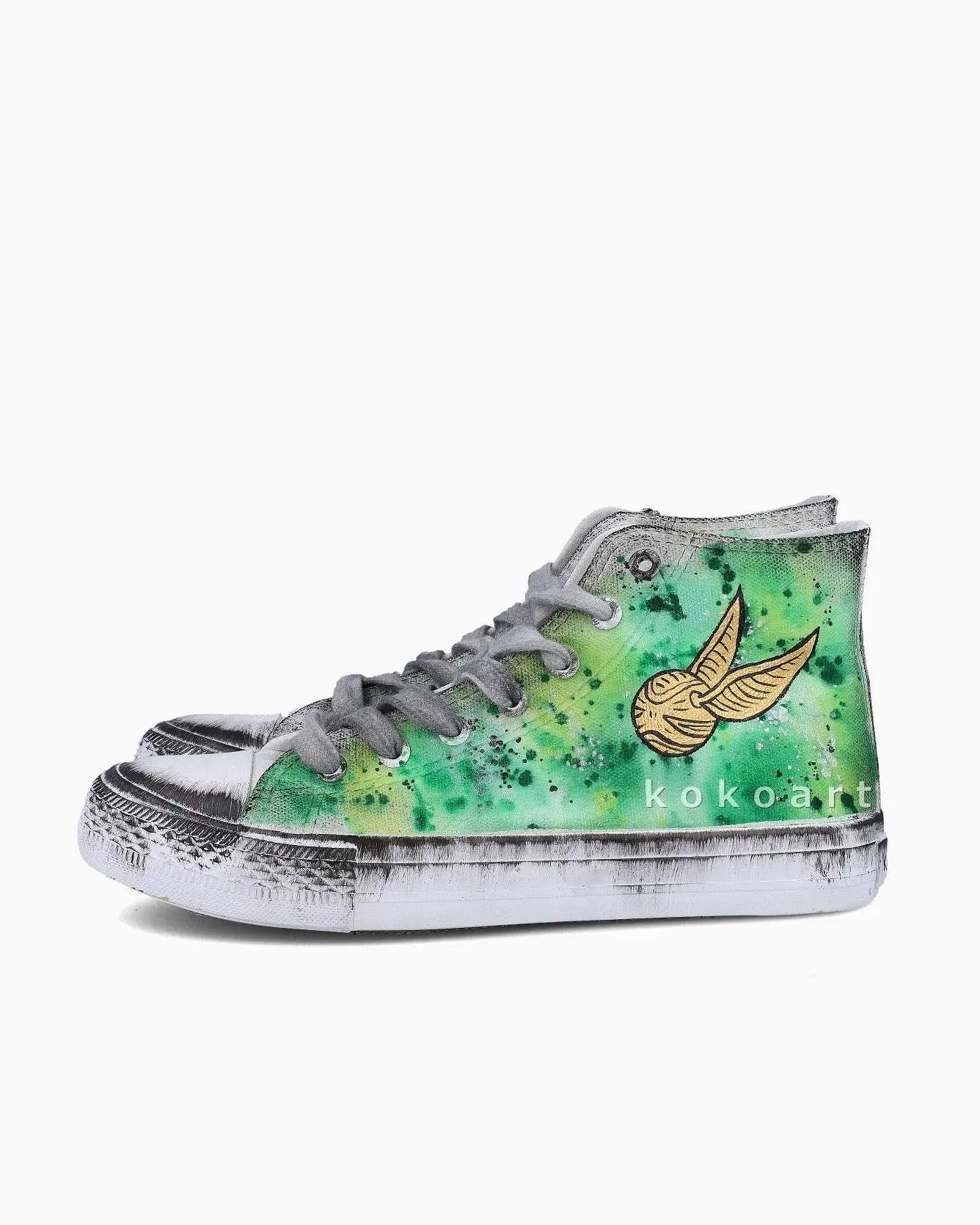 Abstract Hand Painted Shoes