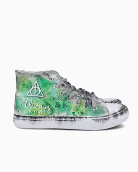 Abstract Hand Painted Shoes