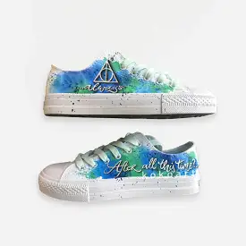 Abstract Hand Painted Shoes