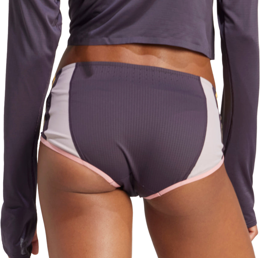 adidas Adizero Promo Distance Womens Running Briefs - Purple