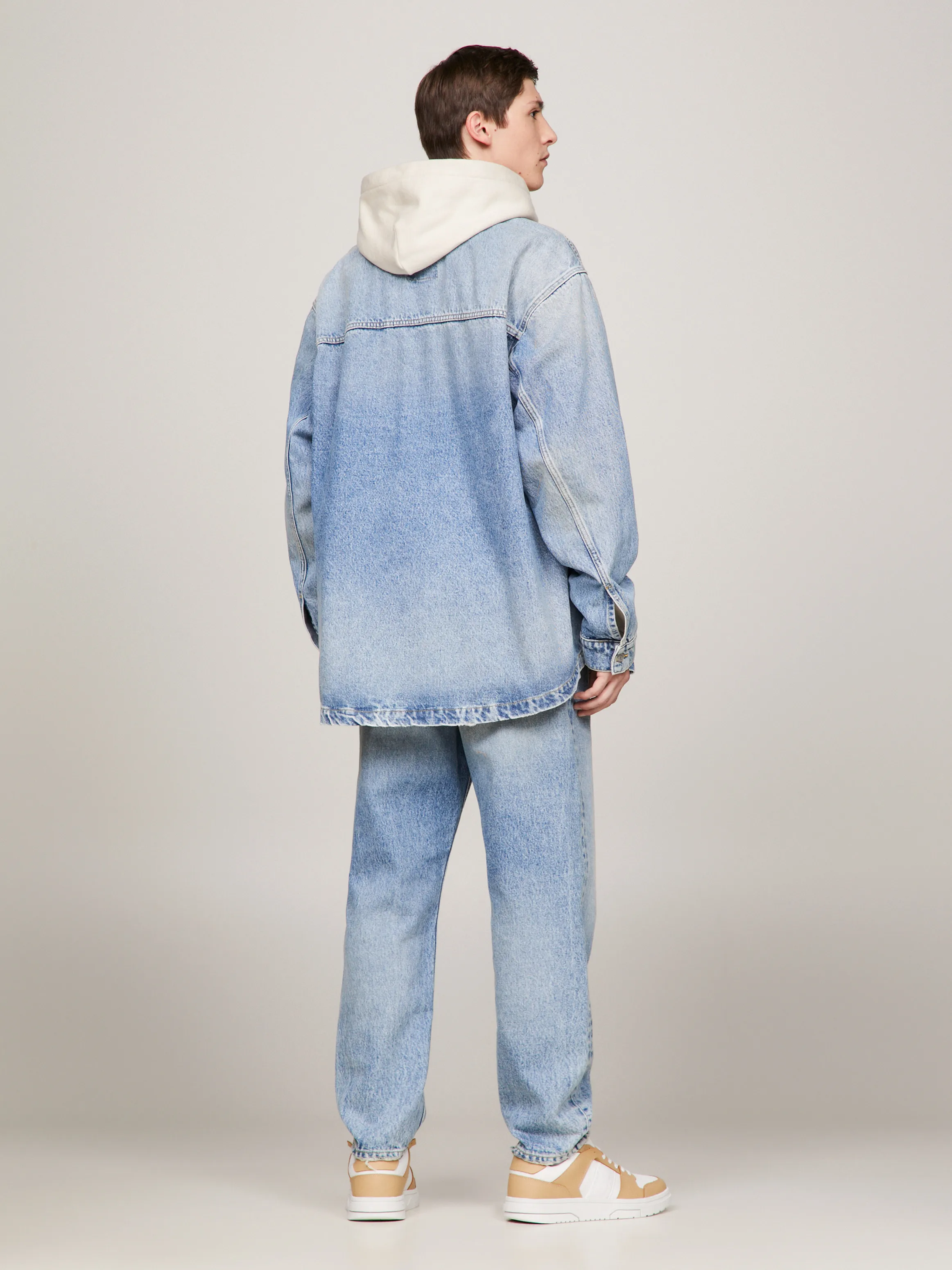 Aiden Oversized Denim Overshirt | Shirts | Outerwear | Tommy Jeans