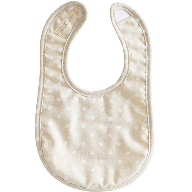 Alimrose Bib White Linen Spot