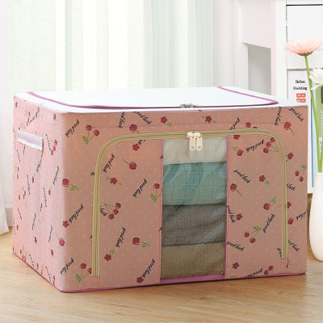 Ashore Shop Fabric Clothing Moisture Proof Zipper Storage Box