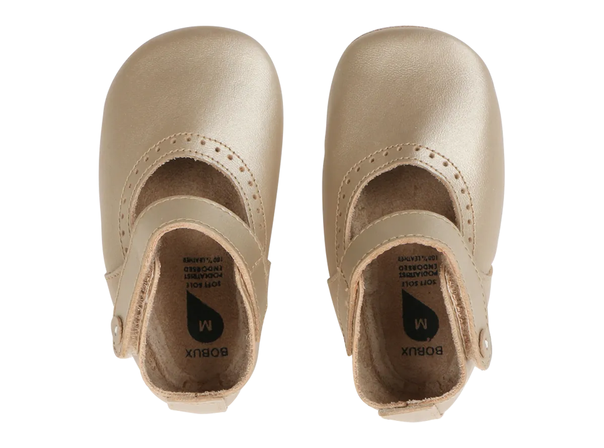 Bobux Soft Sole Delight Shoe - Gold