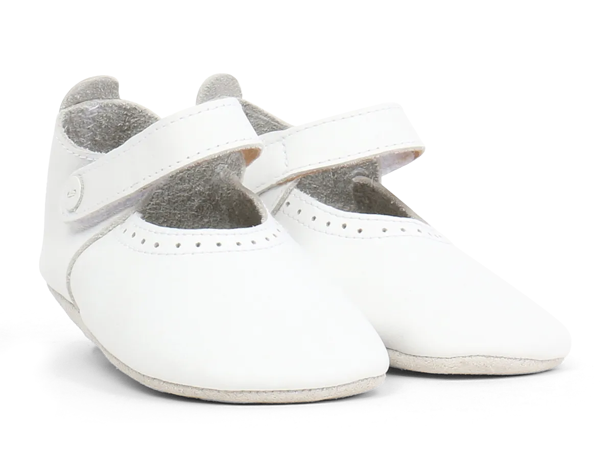 Bobux Soft Sole Delight Shoe - White