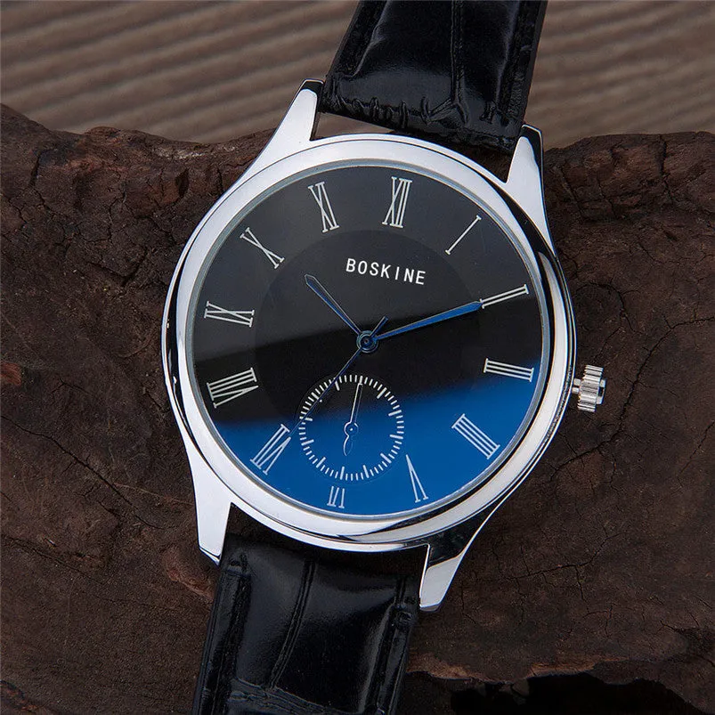 Business Horloges mannen Simple Leisure Blue Men And Women Classic Workplace Watches Fast Shipping Feida