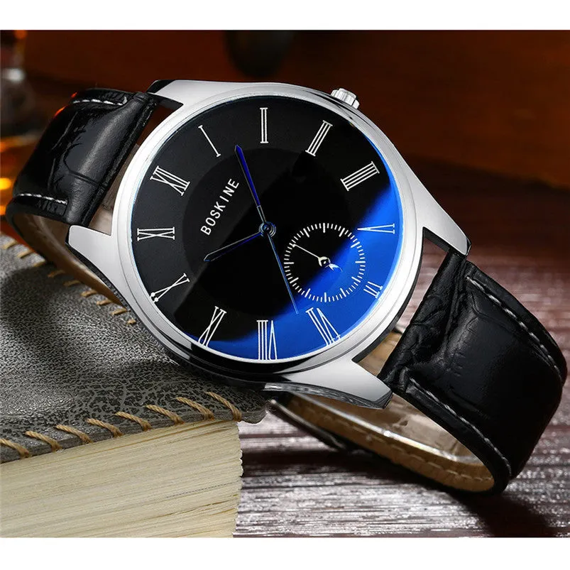 Business Horloges mannen Simple Leisure Blue Men And Women Classic Workplace Watches Fast Shipping Feida