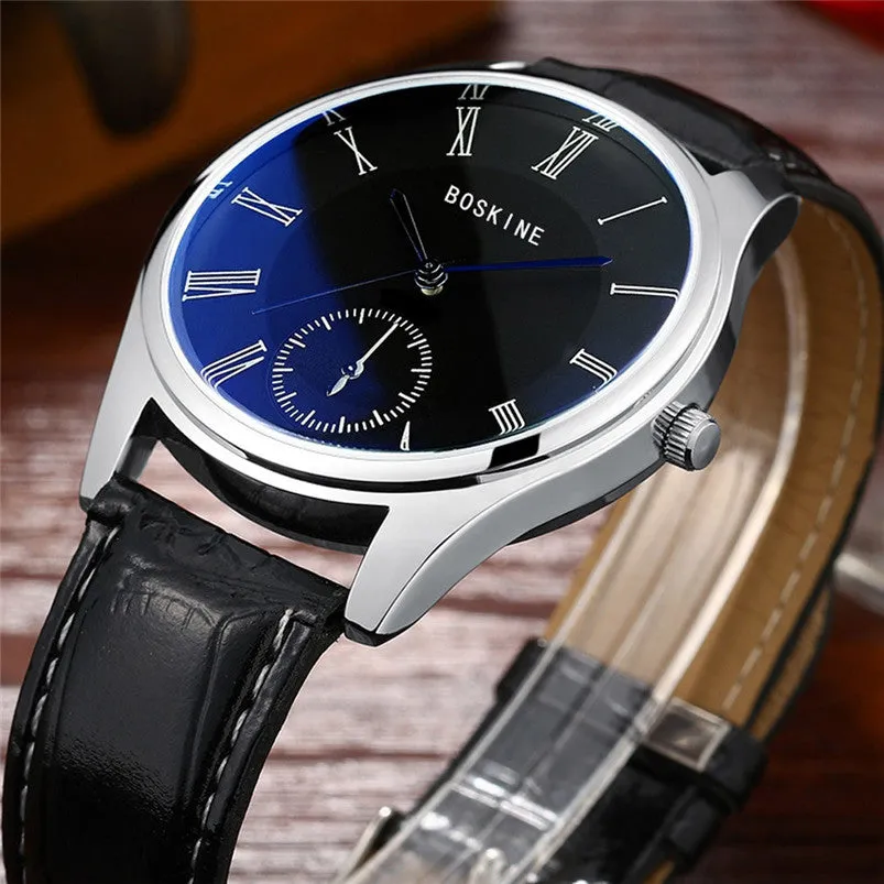 Business Horloges mannen Simple Leisure Blue Men And Women Classic Workplace Watches Fast Shipping Feida