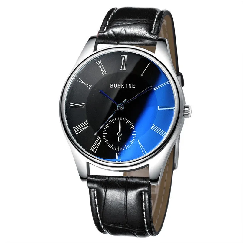 Business Horloges mannen Simple Leisure Blue Men And Women Classic Workplace Watches Fast Shipping Feida