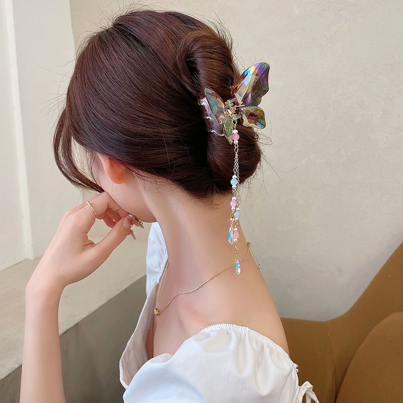 Crystal Butterfly Hair Clip MK18674