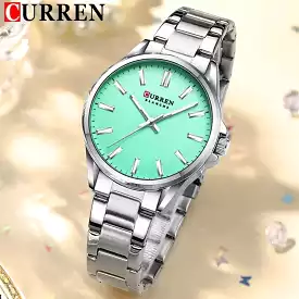 Curren Men Watch Silver Strap