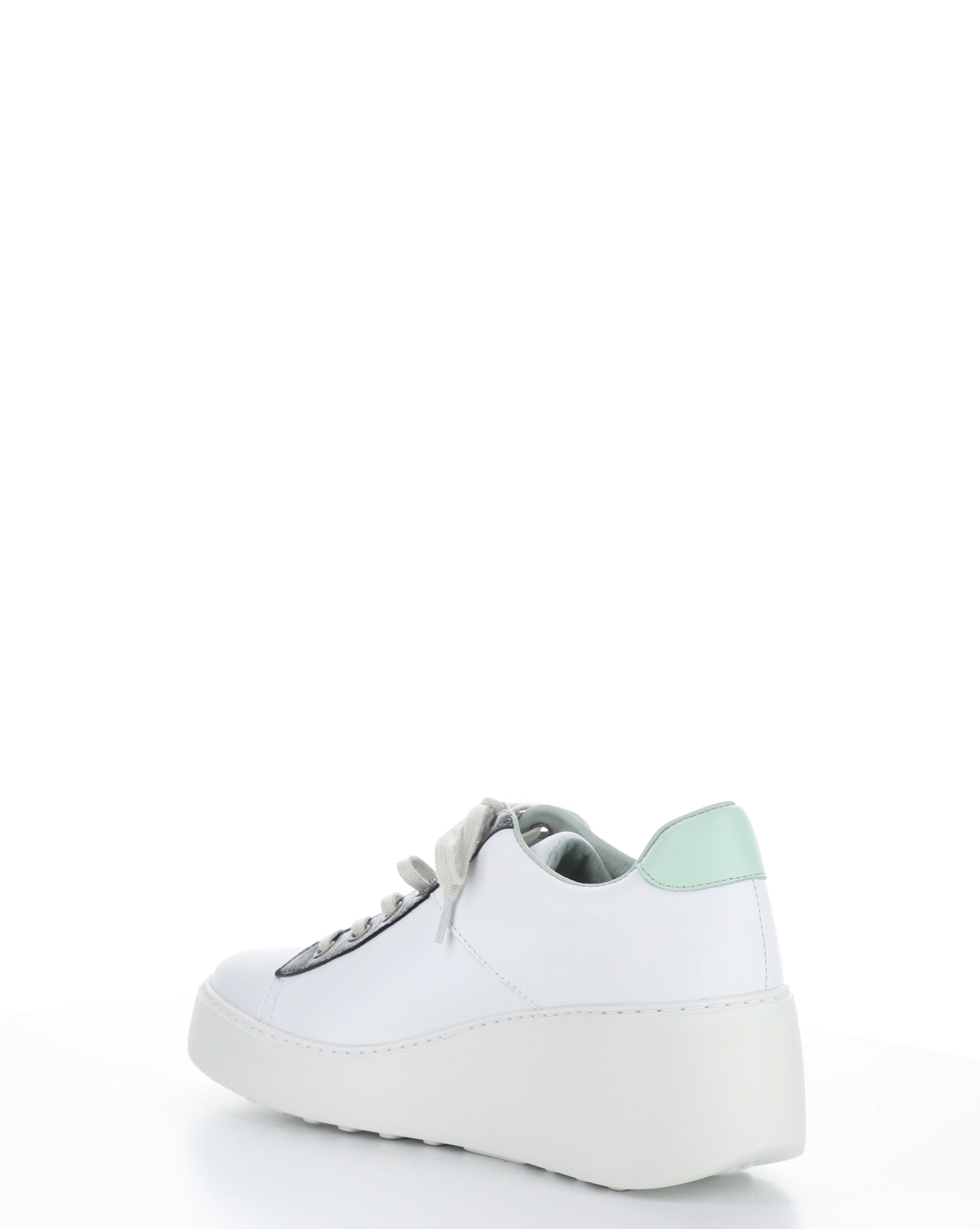 DELF580FLY 001 WHITE/GRAPH/MYNT Lace-up Shoes