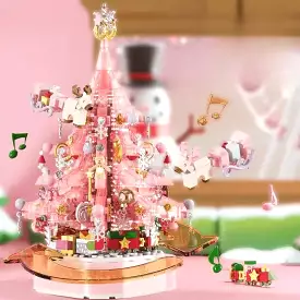 DIY Crystal Christmas Tree Music Assembly MK19323