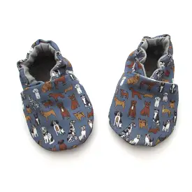 Dog Eco-Canvas Baby Shoes