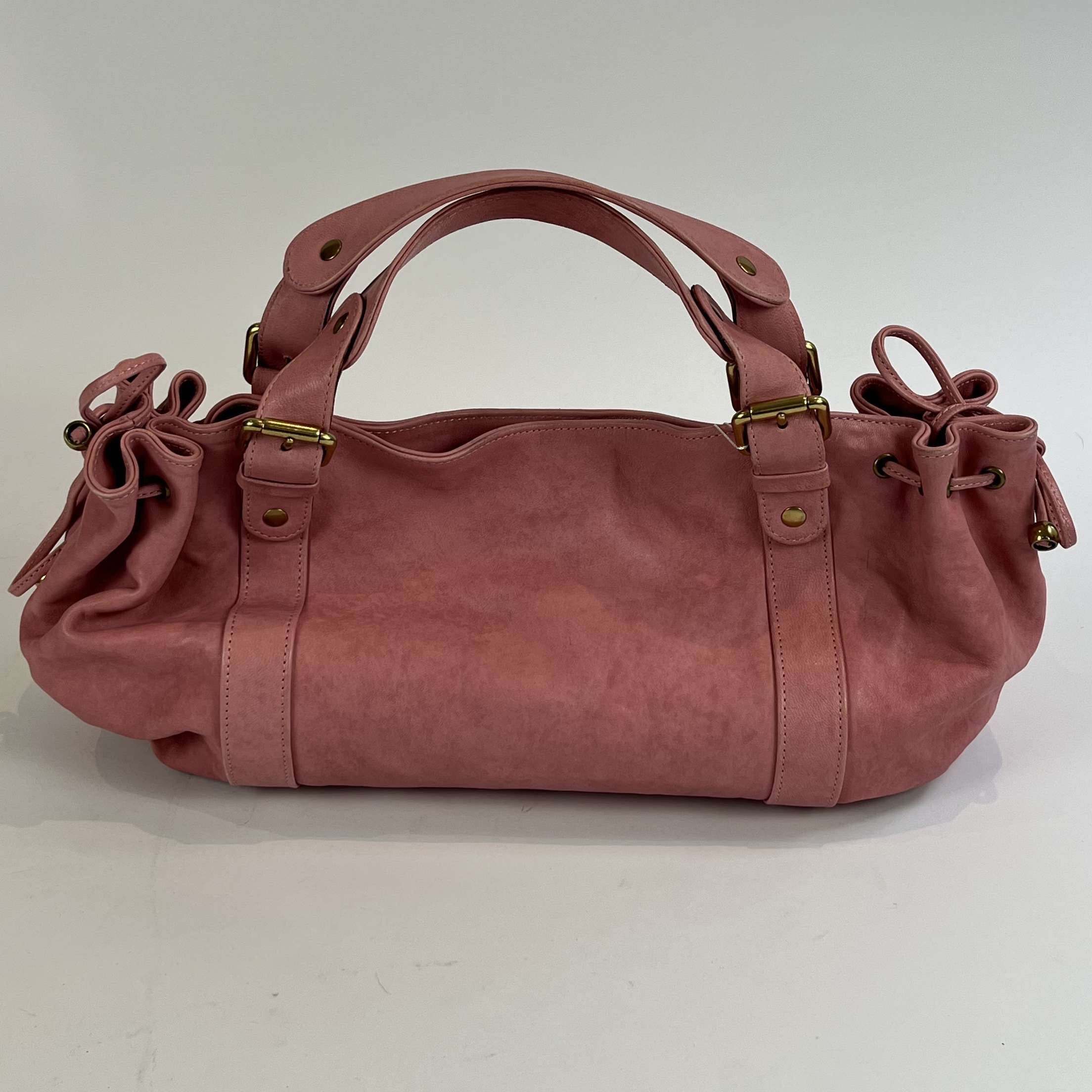 Gerard Darel Brand New 305 Baby Pink Leather Handbag