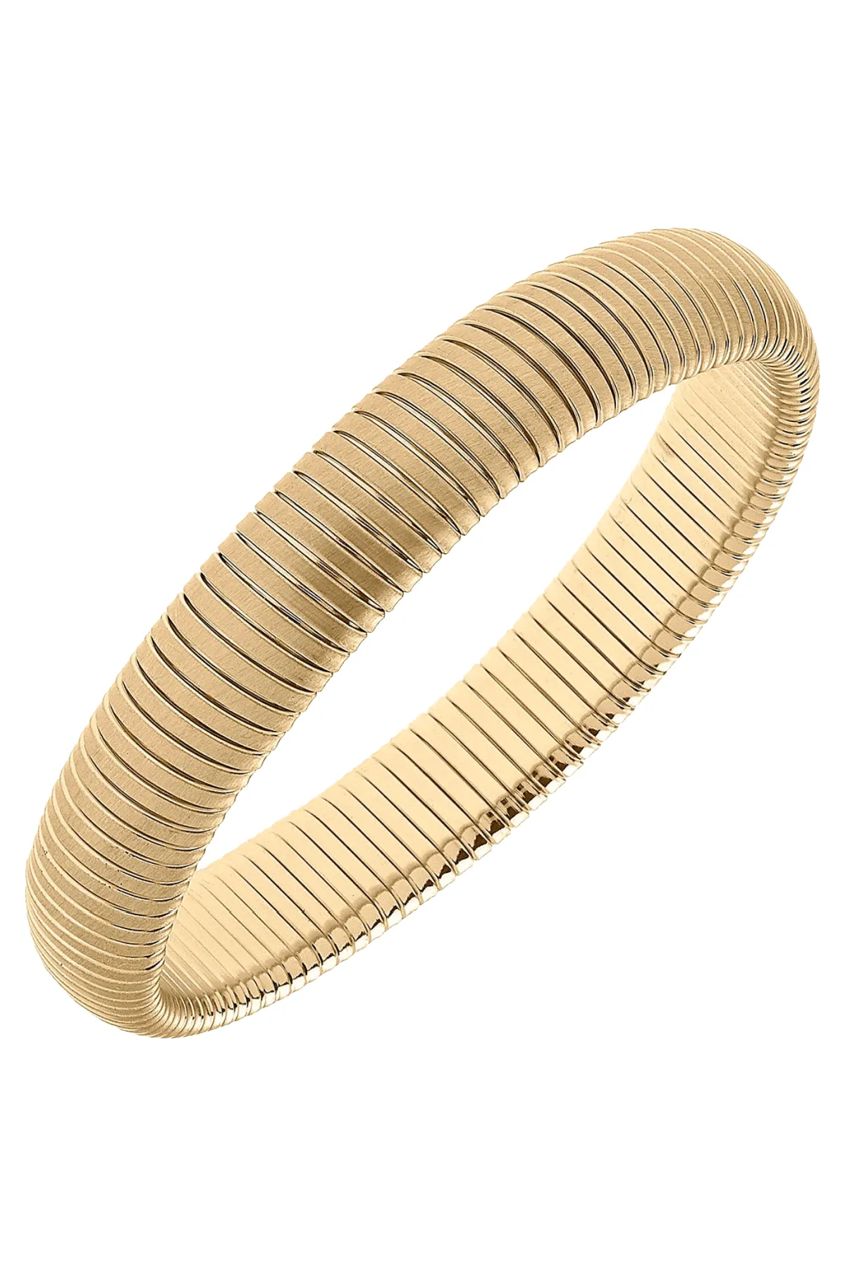 Gold Watchband Bangle