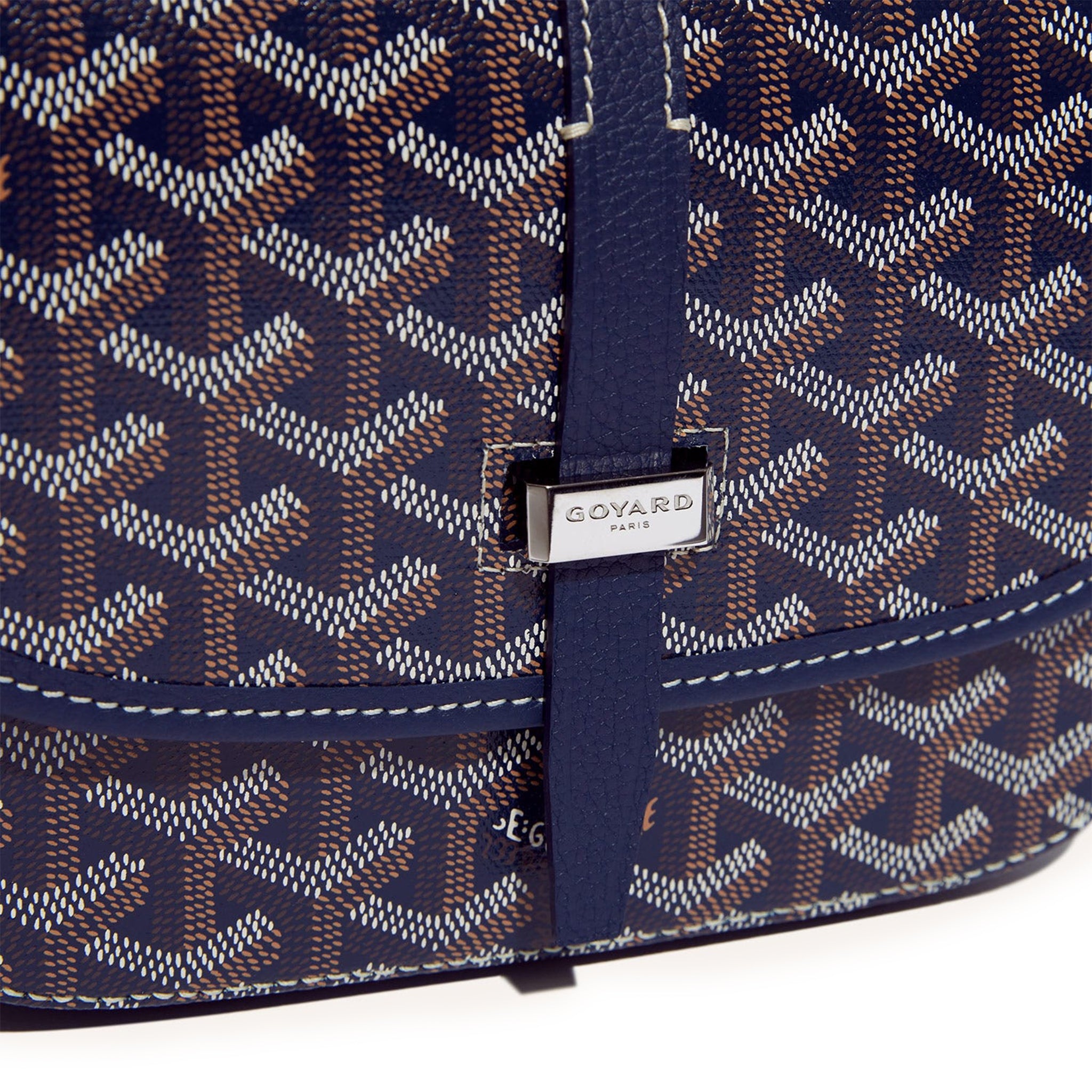 Goyard Goyardine Belvedere II Navy PM Messenger Bag