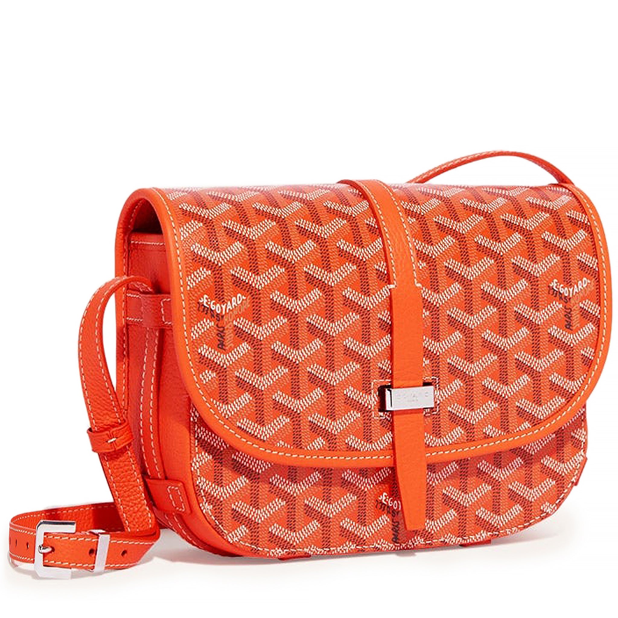 Goyard Goyardine Belvedere II Orange PM Messenger Bag