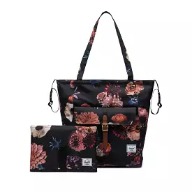 Herschel Retreat Tote Diaper Bag Floral Revival