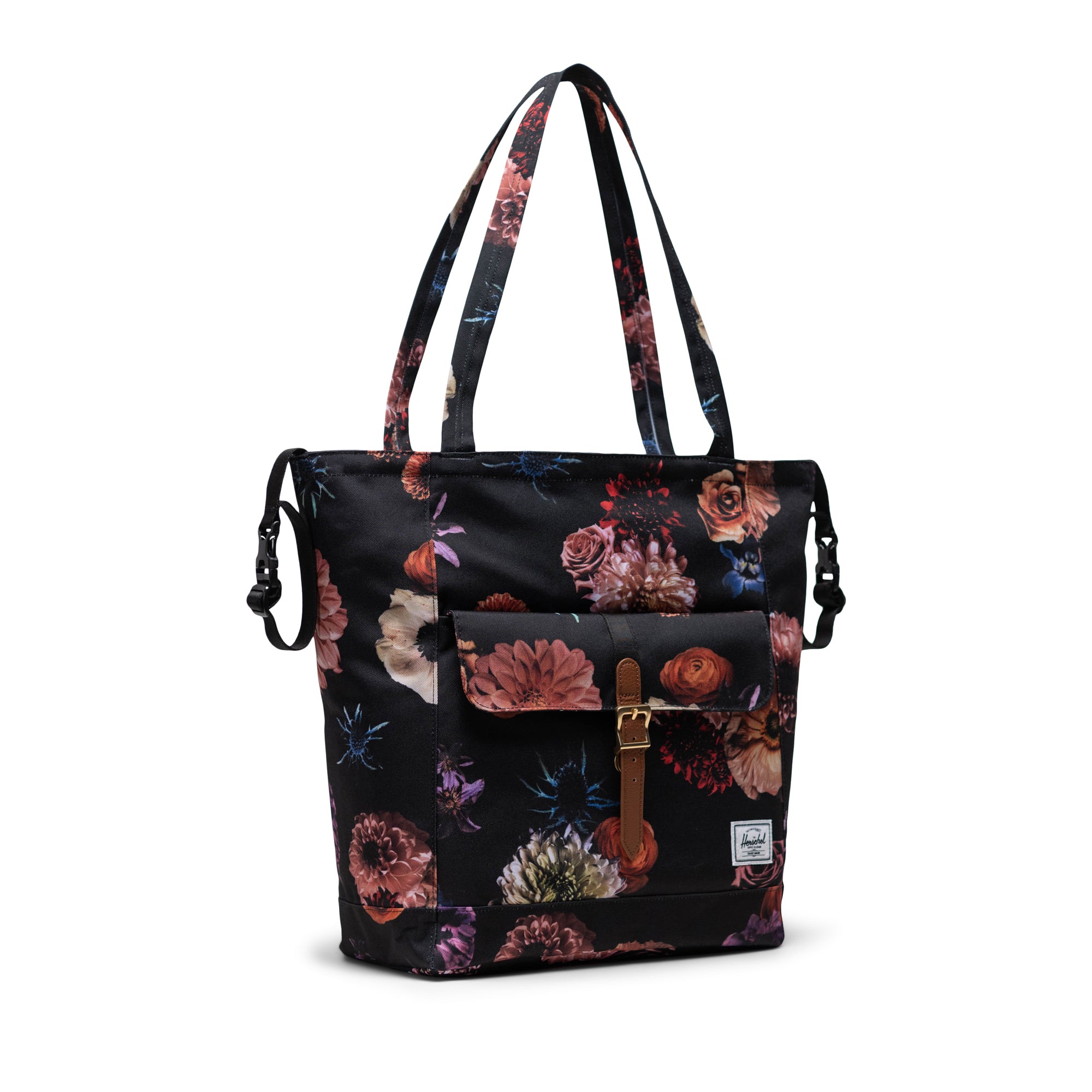 Herschel Retreat Tote Diaper Bag Floral Revival