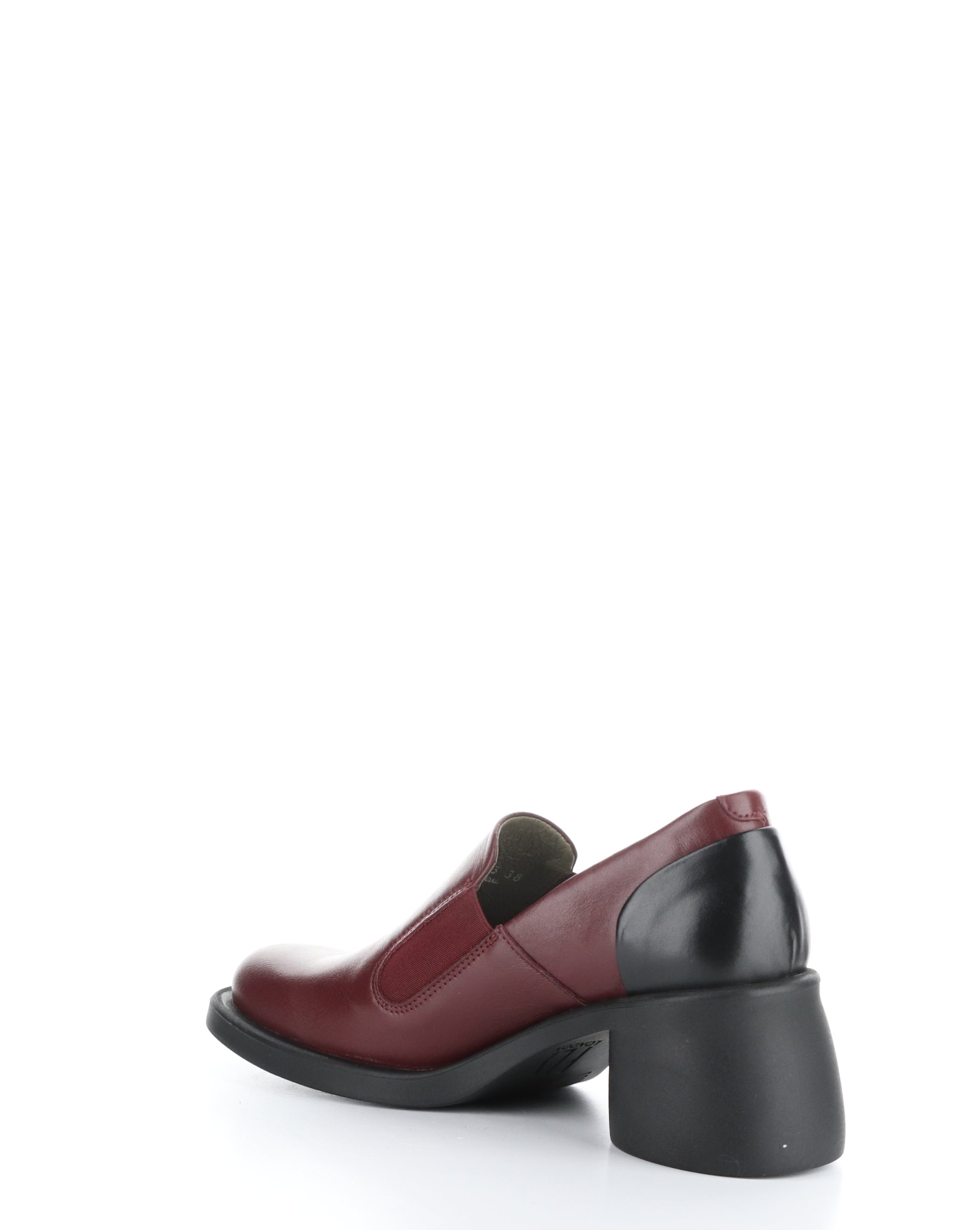 HUCH004FLY 003 WINE/BLACK Elasticated Shoes