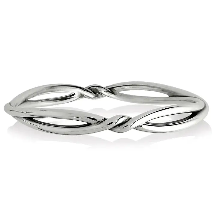 INTERLOK TWIST BANGLE