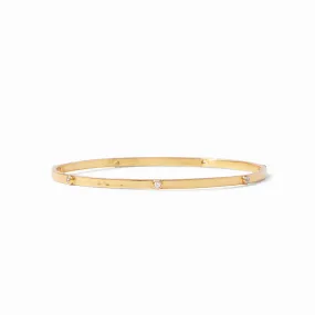 Julie Vos Crescent Bangle - Gold