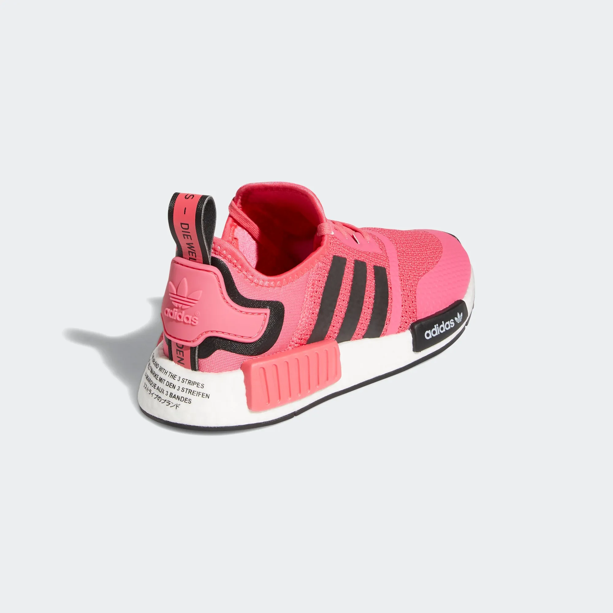 Kids' adidas Originals NMD_R1 Shoes Super Pink