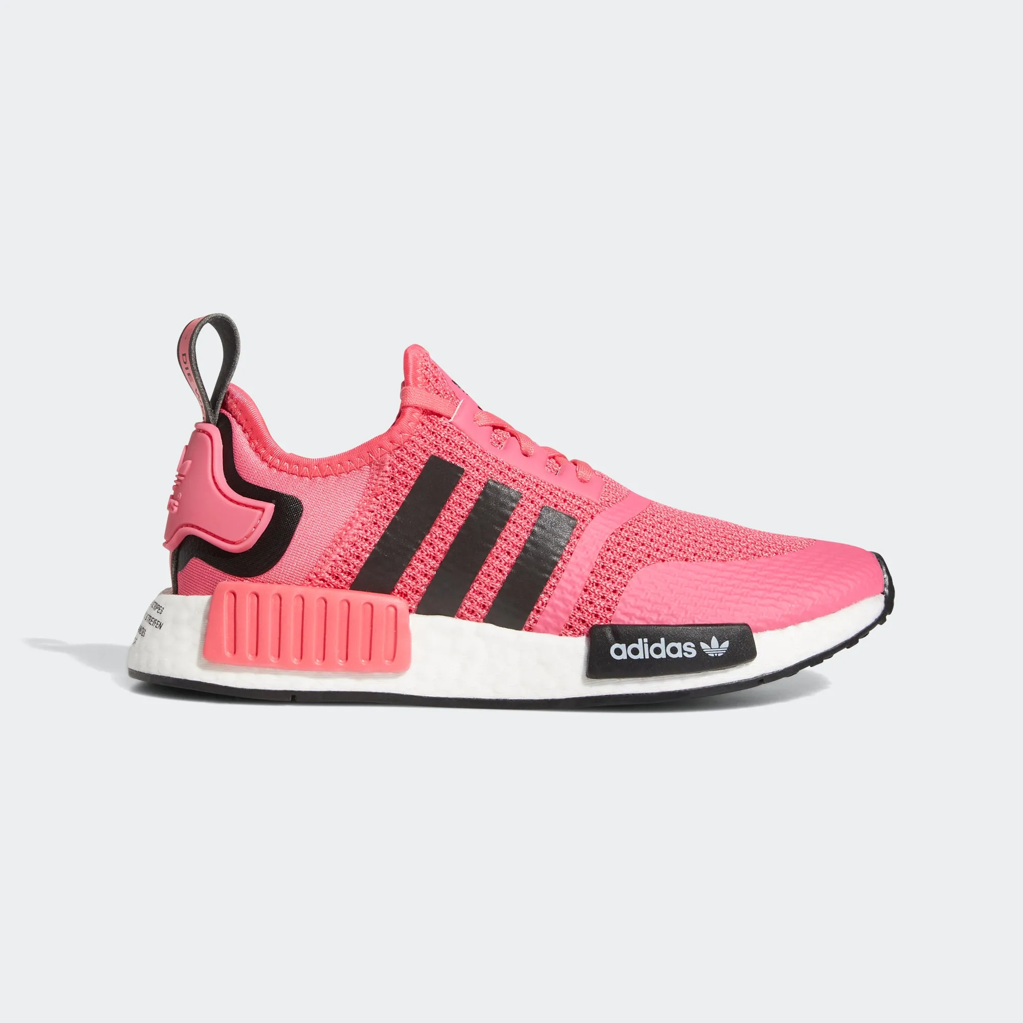 Kids' adidas Originals NMD_R1 Shoes Super Pink