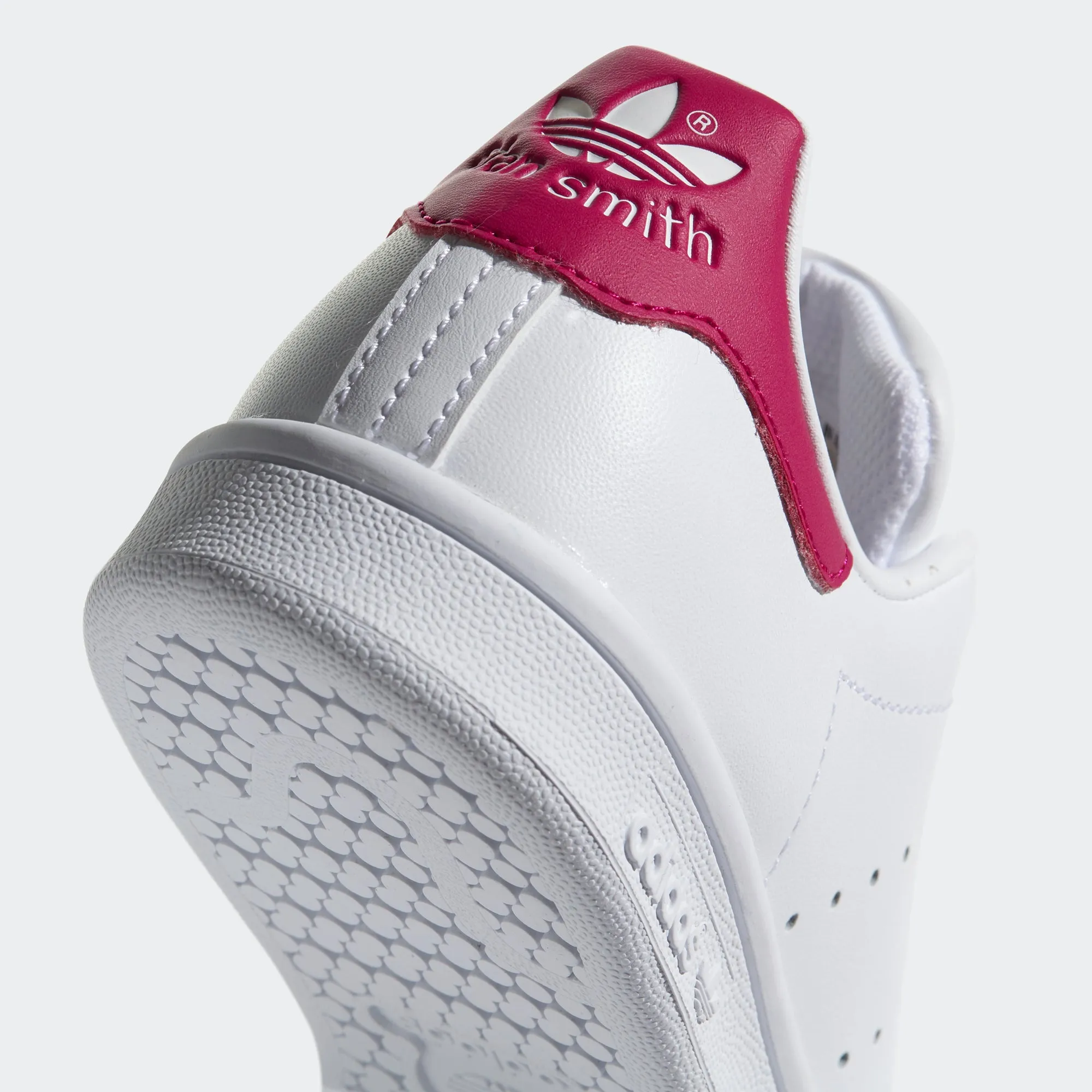 Kids' adidas Originals Stan Smith Shoes White Bold Pink