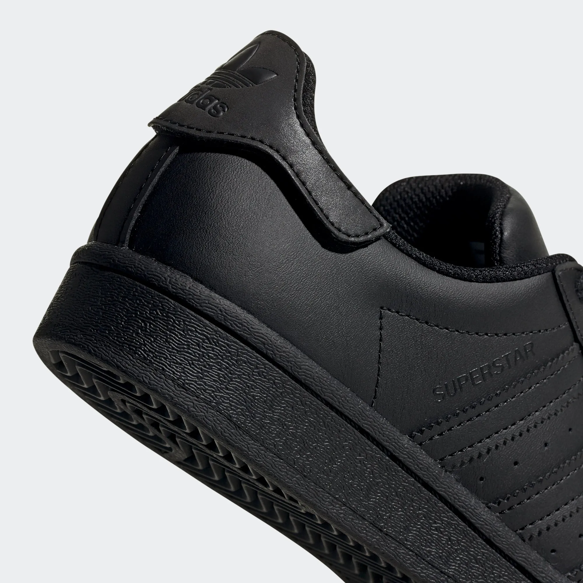 Kids' adidas Originals Superstar Shoes Core Black