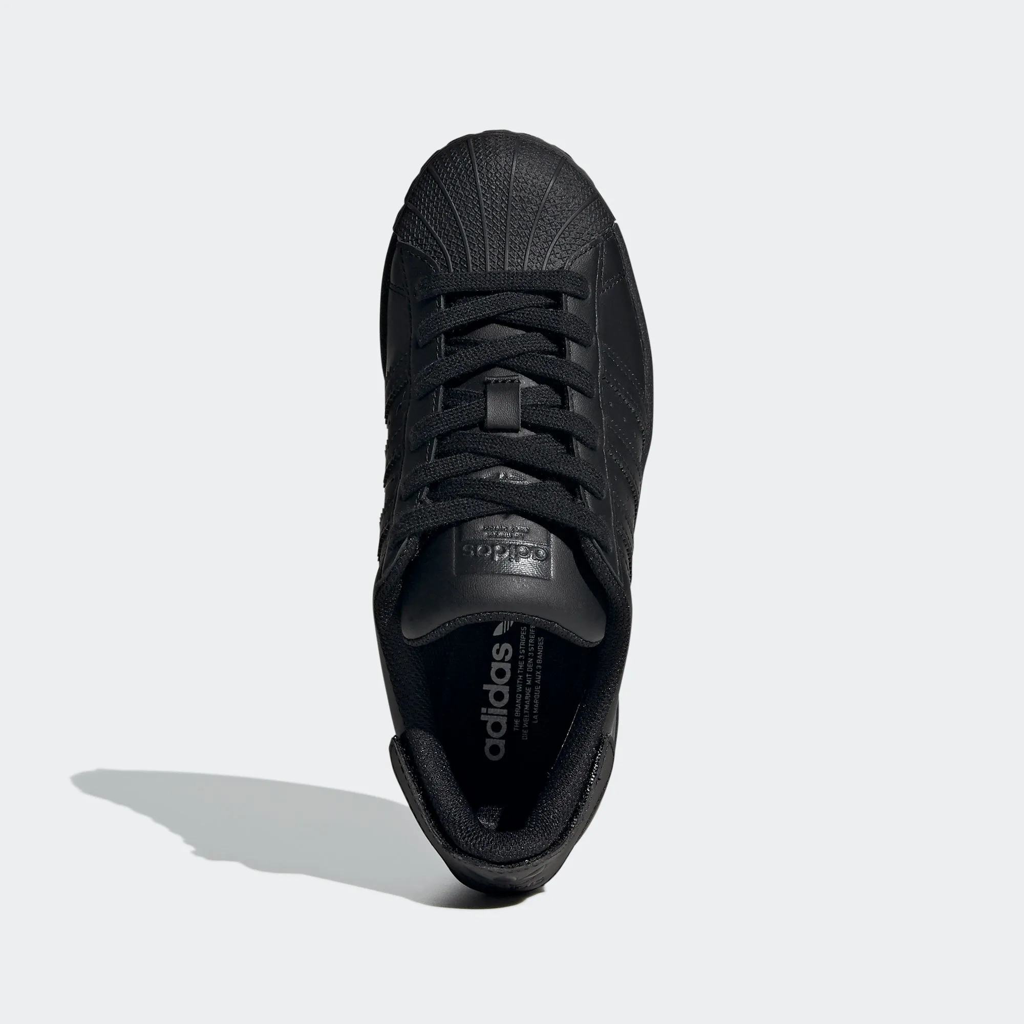 Kids' adidas Originals Superstar Shoes Core Black