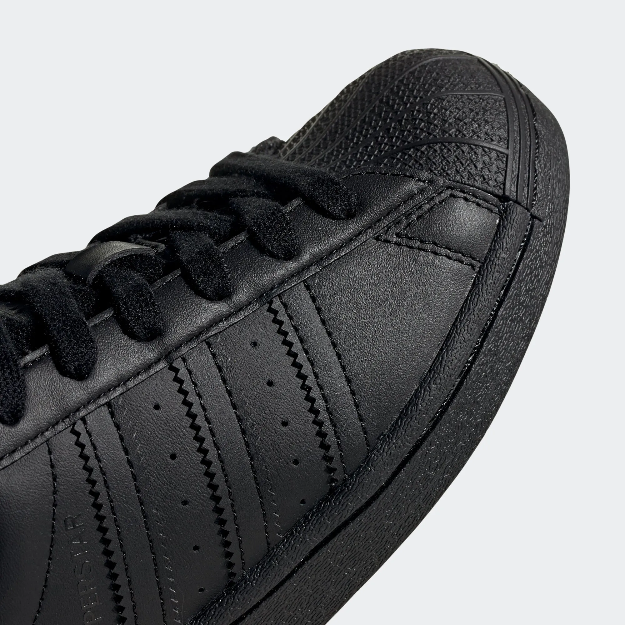 Kids' adidas Originals Superstar Shoes Core Black