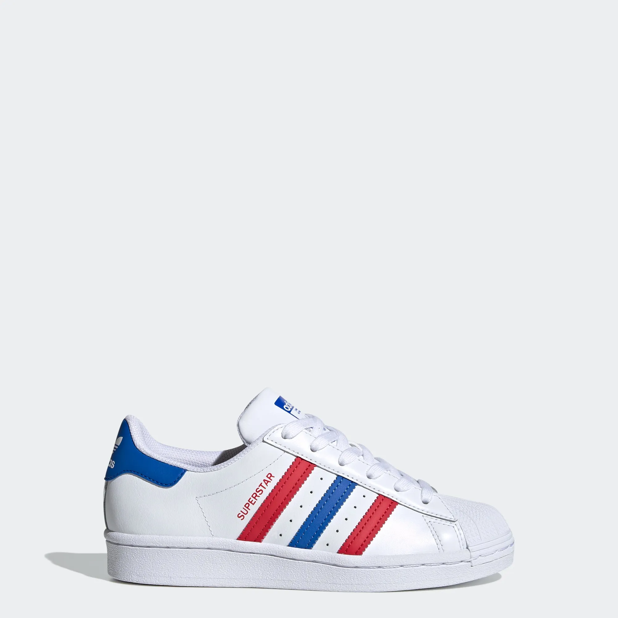 Kids' adidas Originals Superstar Shoes RWB