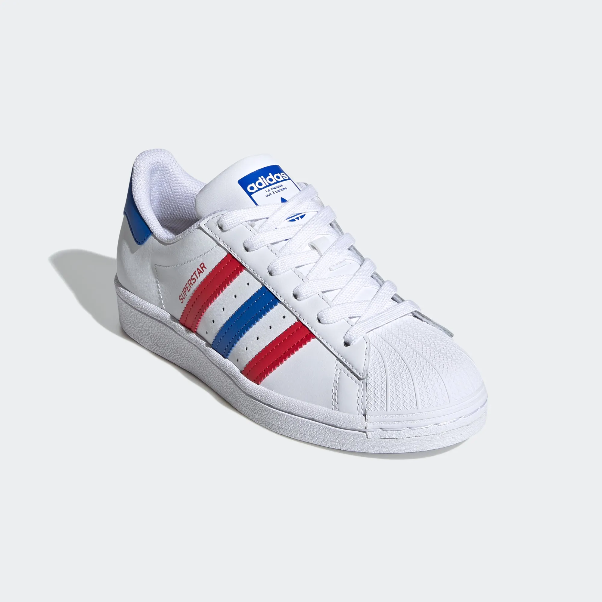 Kids' adidas Originals Superstar Shoes RWB