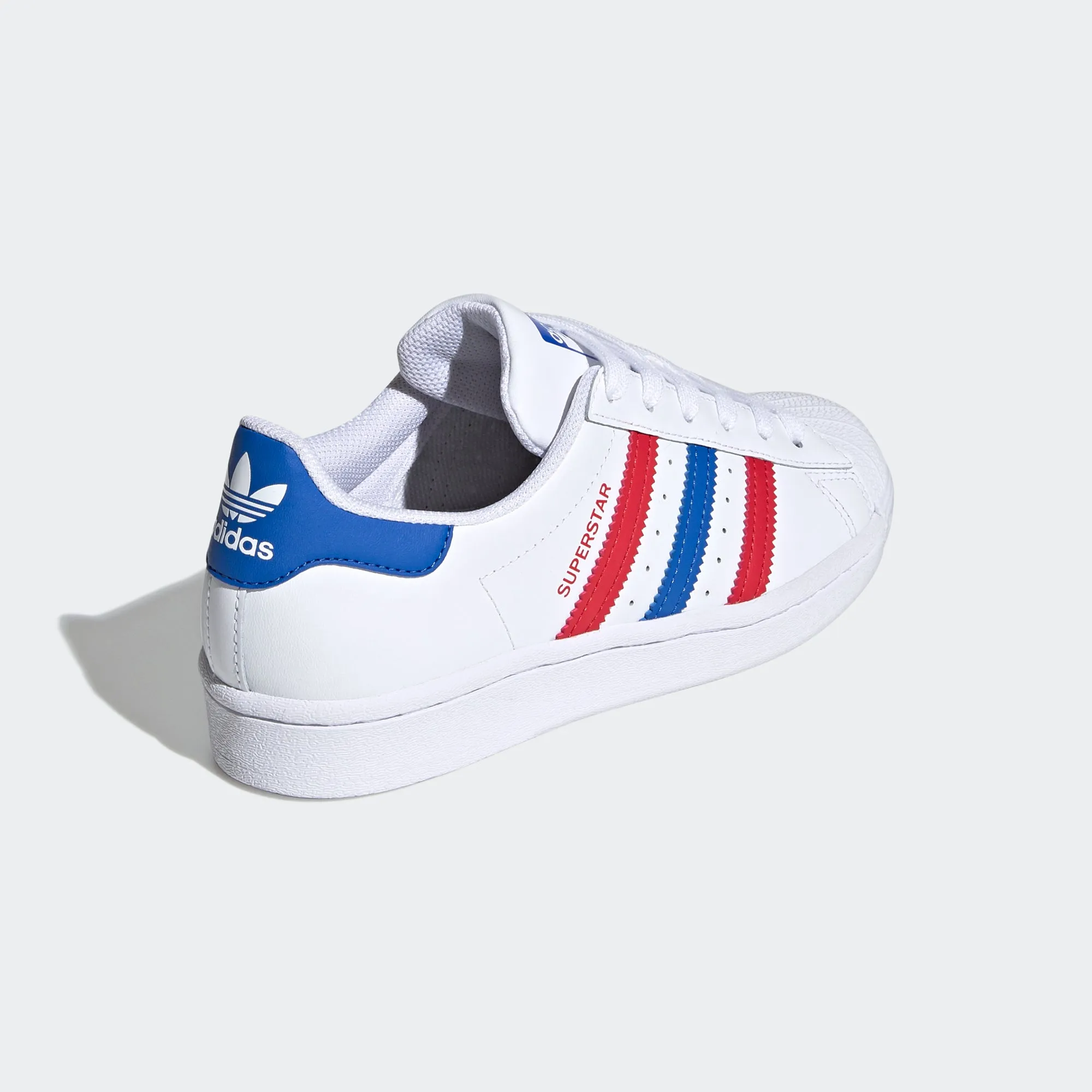 Kids' adidas Originals Superstar Shoes RWB