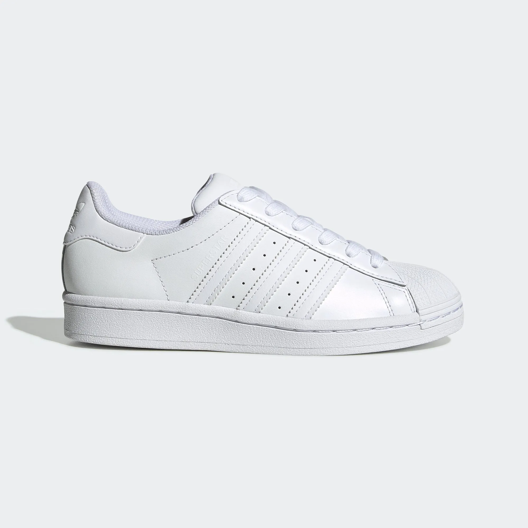 Kids' adidas Originals Superstar Shoes Triple White