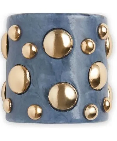 La Double J Women's Nefertiti Bangle In Teal