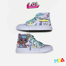 L.O.L. SURPRISE! Bon Bon Hand Painted Shoes