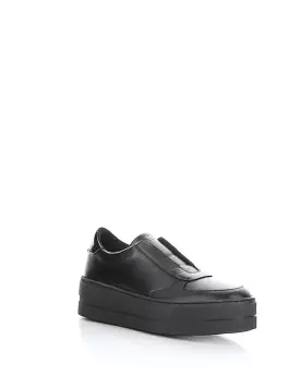 MAGALI BLACK/BLACK Elasticated Shoes