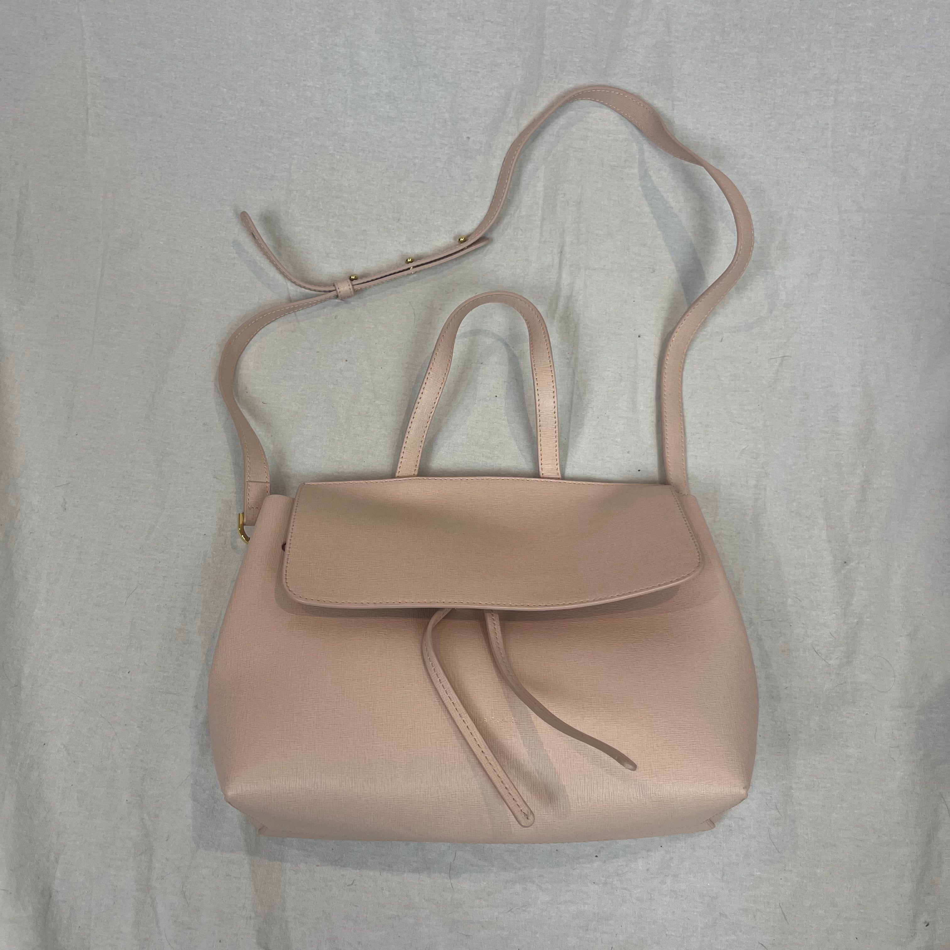 Mansur Gavriel Brand New 695 Powder Pink Saffiano Leather Lady Bag