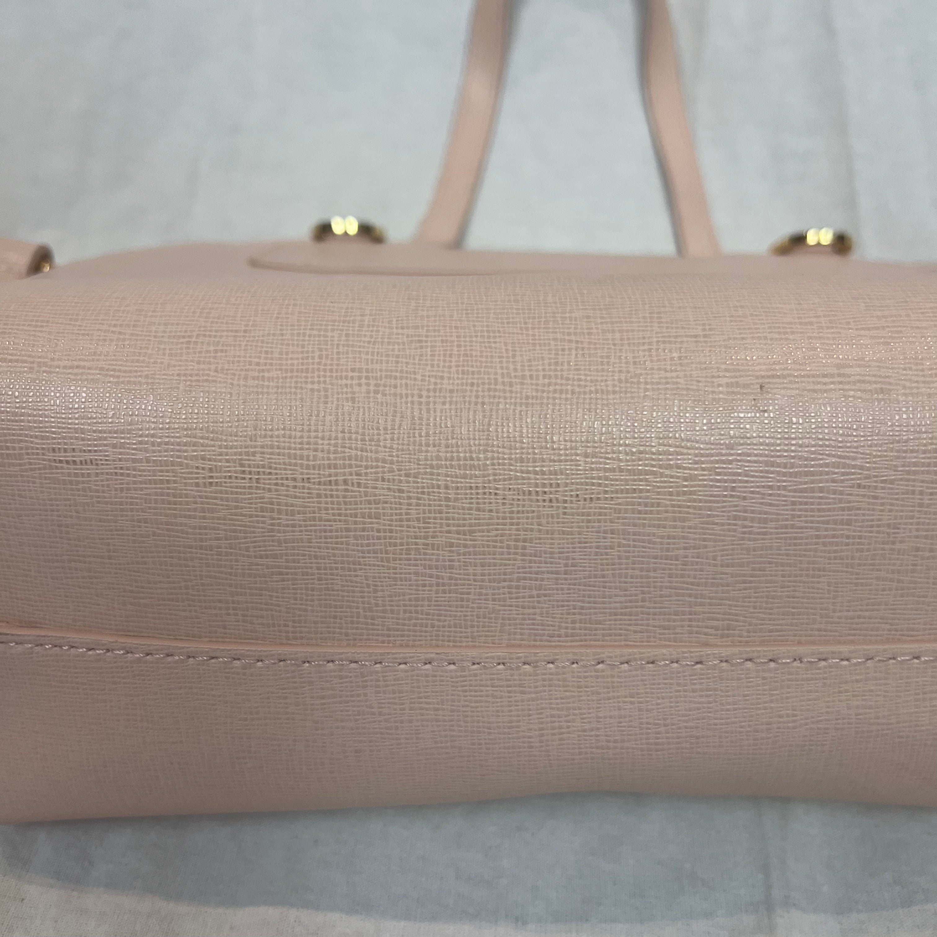 Mansur Gavriel Brand New 695 Powder Pink Saffiano Leather Lady Bag