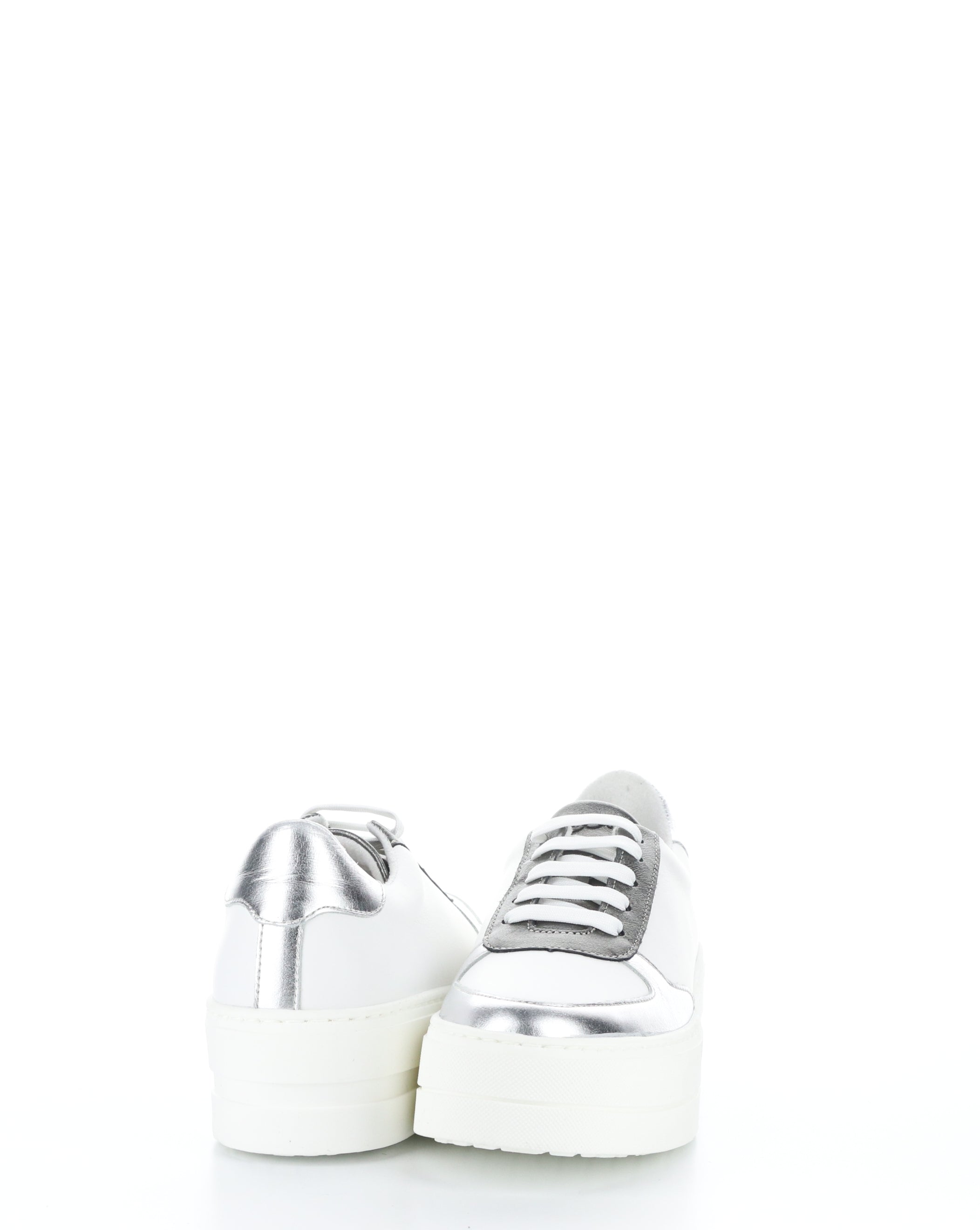 MAPUTO WHITE/SILVER/PEWTER Lace-up Shoes