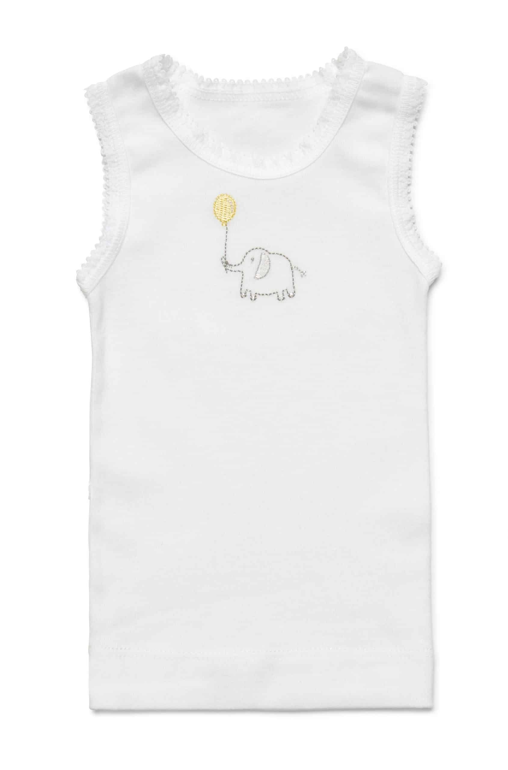 Marquise Two Pack Singlets Elephant