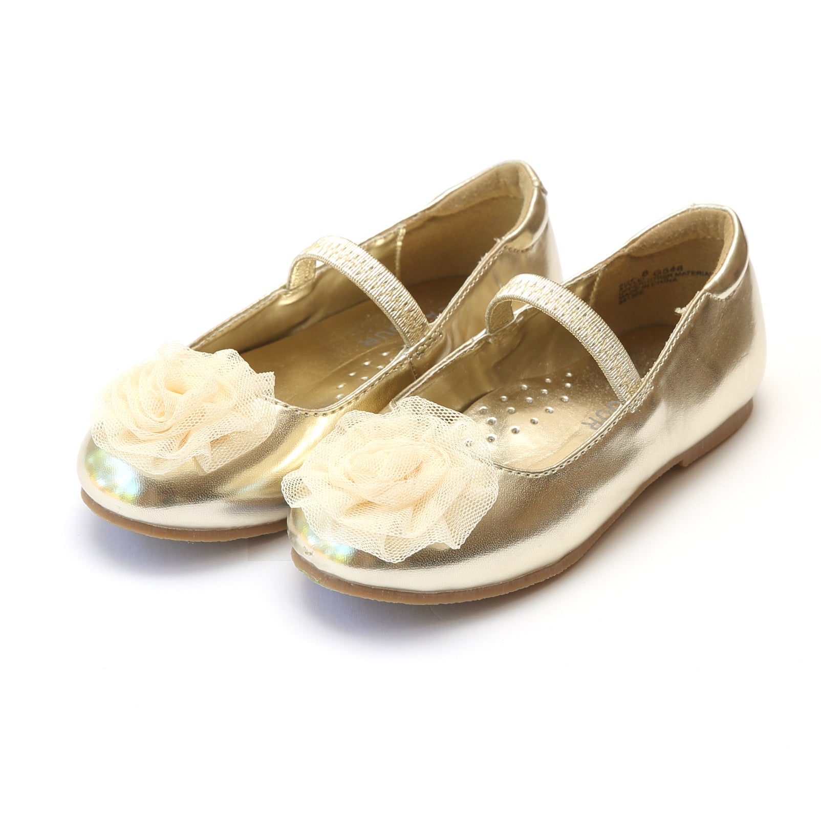 Marta Organza Rosette Flat