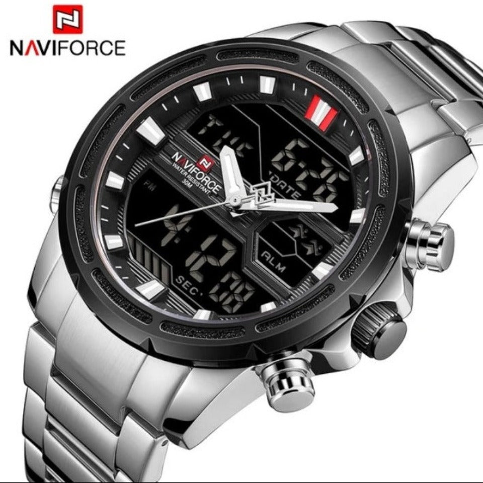 Naviforce Men Watch - Silver