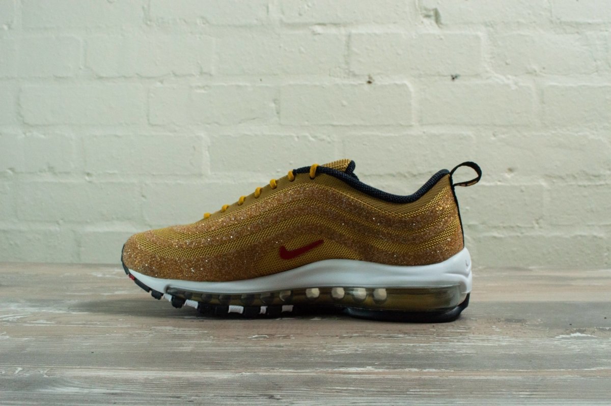 Nike Air Max 97 Gold Swarovski Crystals 927508 700