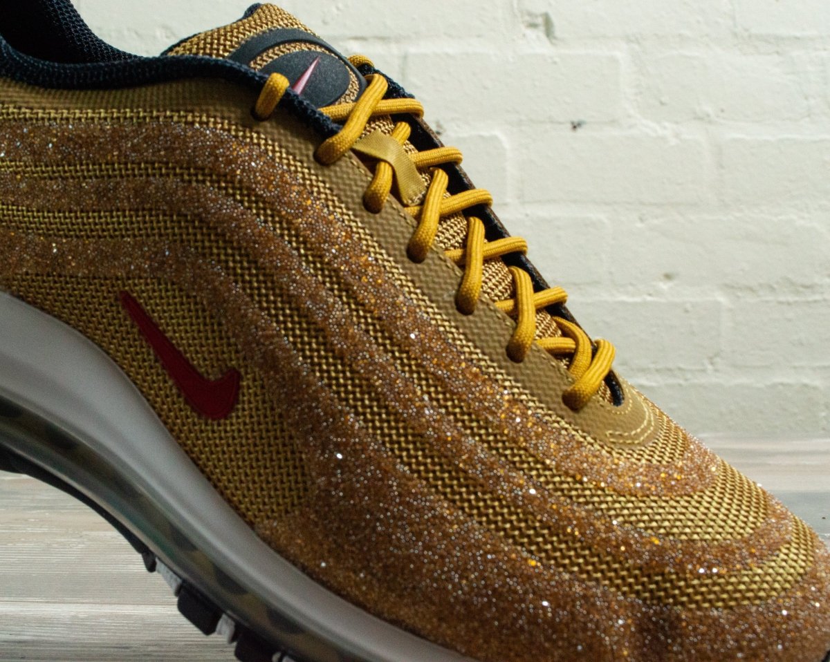 Nike Air Max 97 Gold Swarovski Crystals 927508 700