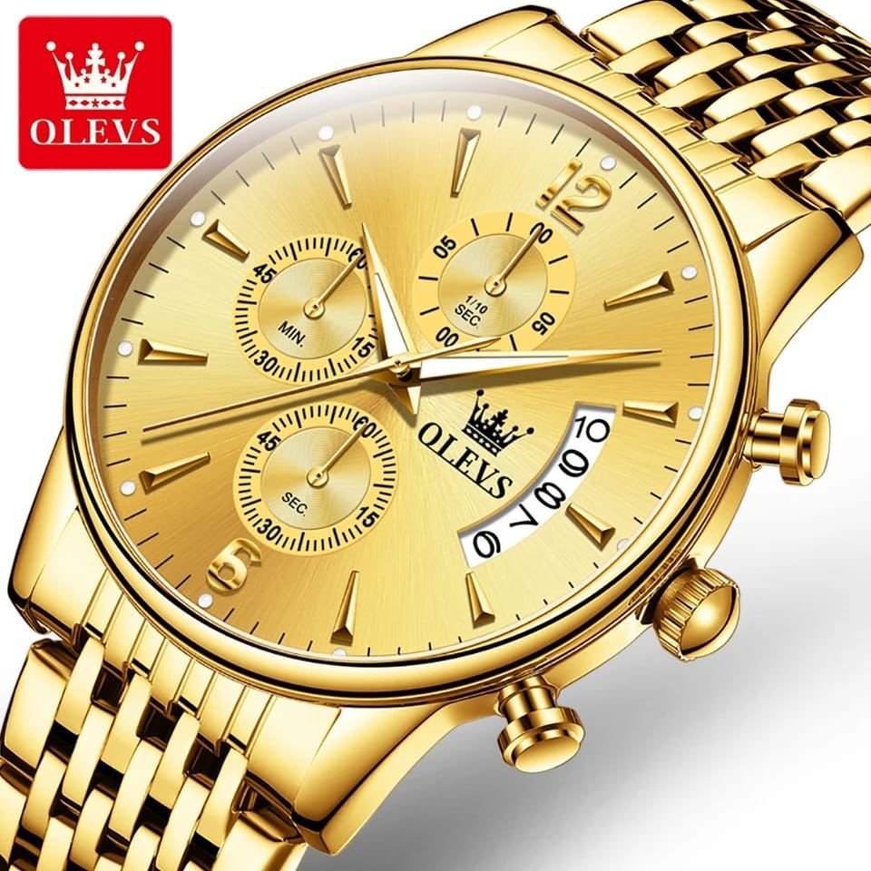 Olevs Chronograph Men Watch